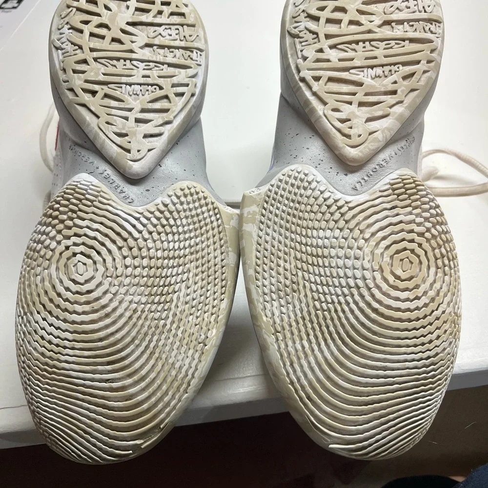 Nike White and Black‎ High-Top Athletic Shoes FREAK